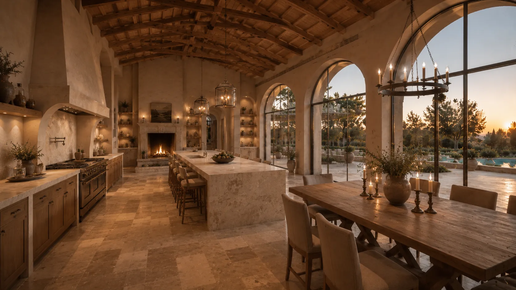 Architect eating room
