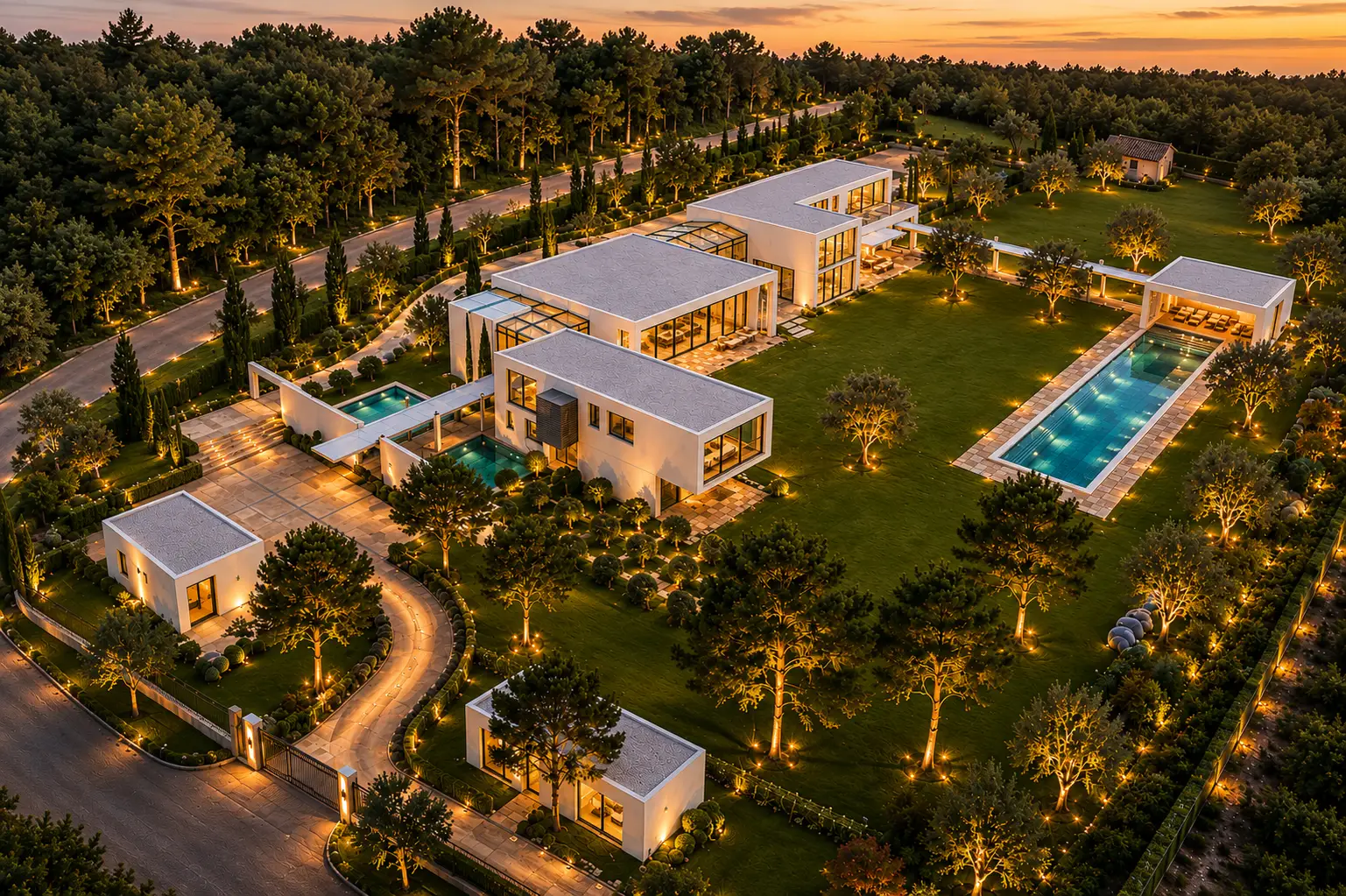 Architecture et construction de villas